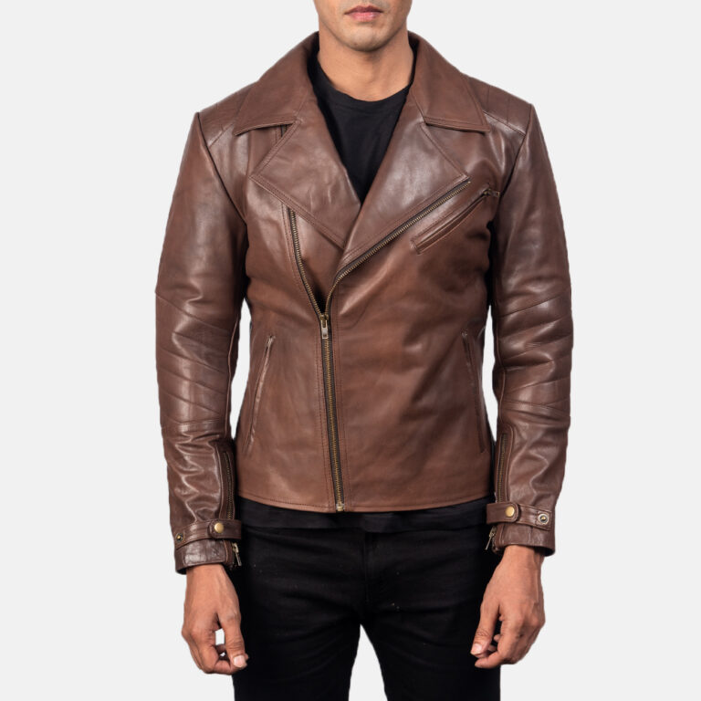 Mens Raiden Brown Leather Biker Jacket5-5-1557047871477